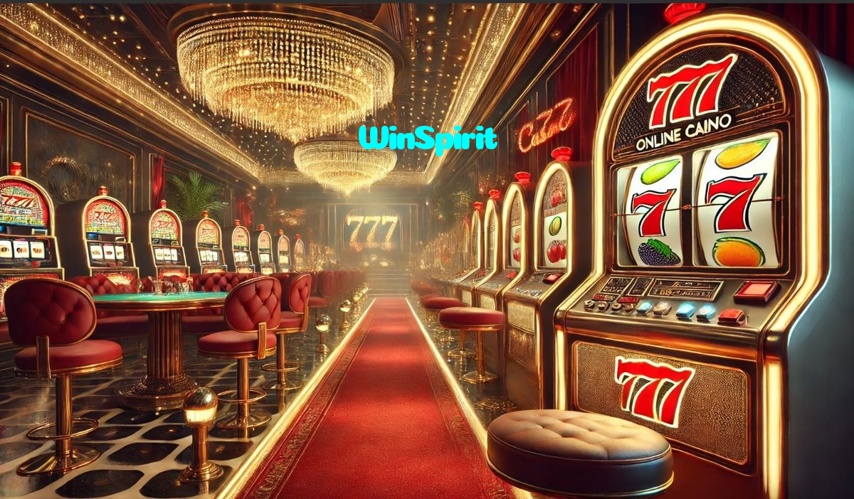 WinSpirit casino presented on mobile device in Pakistan with slots and live games